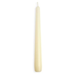 Bolsius 10″ Tapered Candle Ivory